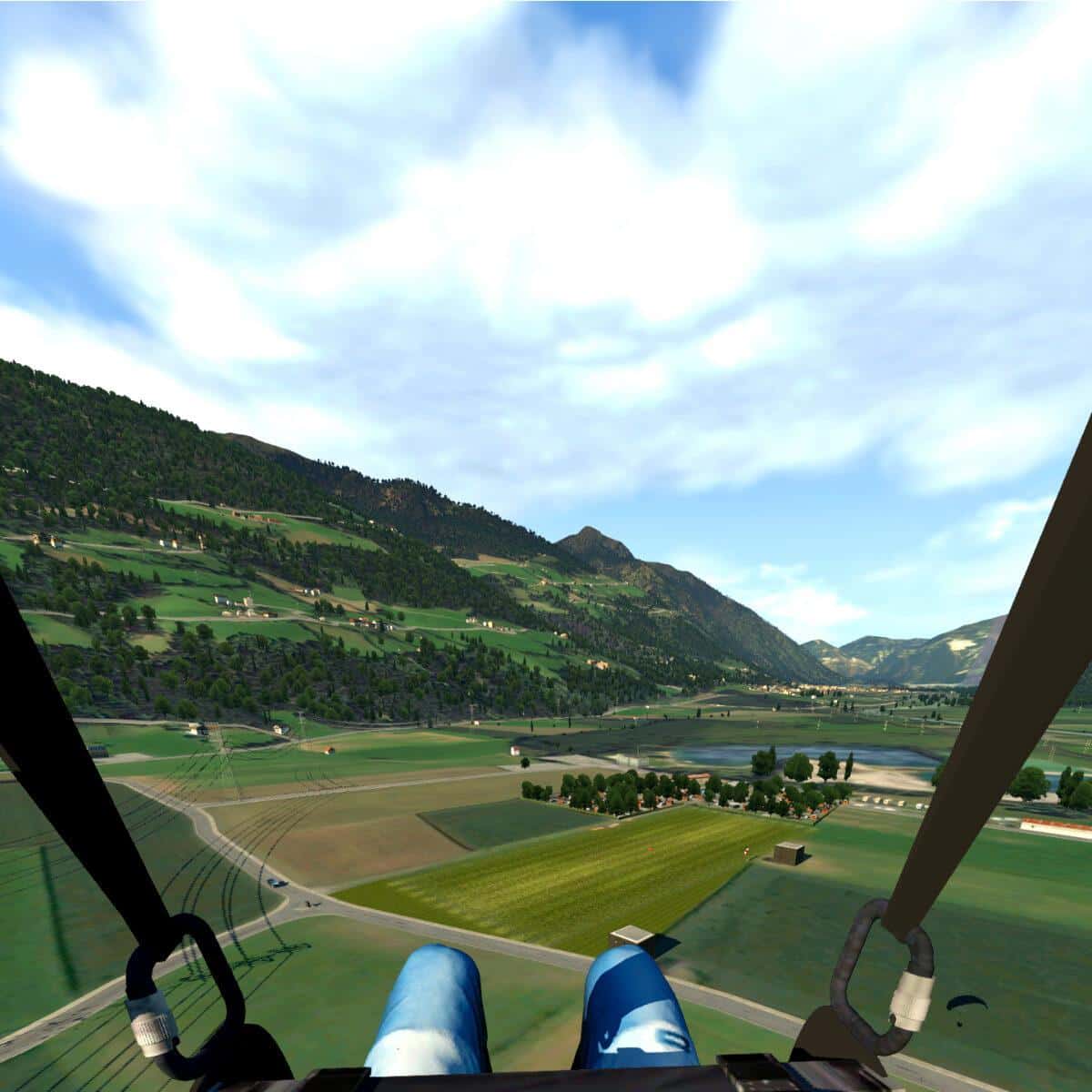 Picture made in the VR simulator high base greifenburg. (cut 1x1)